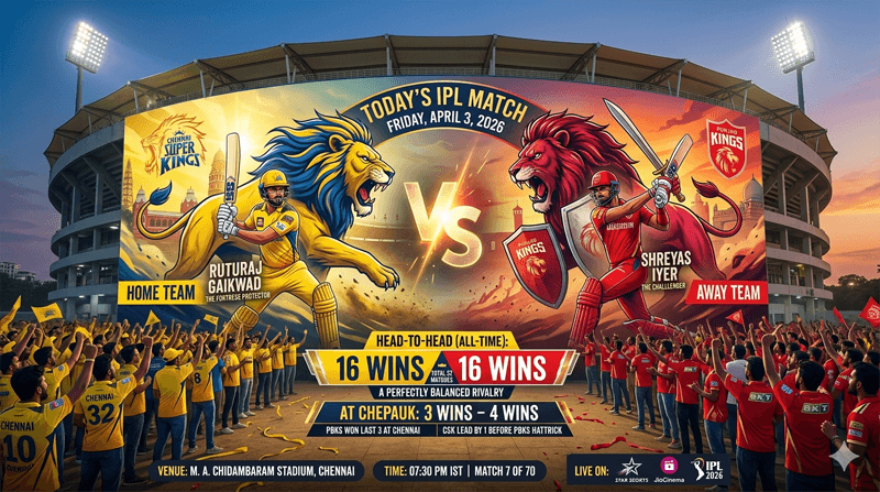 Thrilling Showdown Awaits as Teams Battle in IPL 2026 Tonight