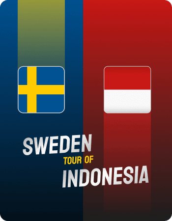 Sweden tour of Indonesia 2026