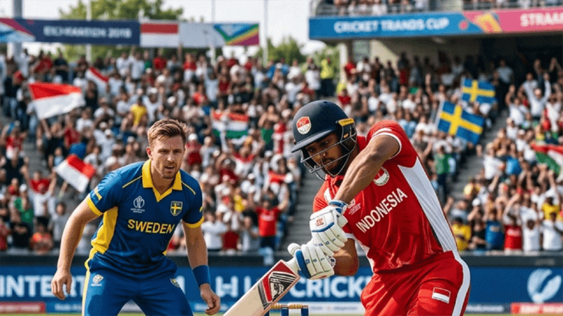 Sweden Tour of Indonesia 2026: Sweden in Command in 1st T20I