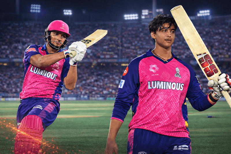 Jaiswal–Sooryavanshi Duo Powers Rajasthan Royals to Dominance