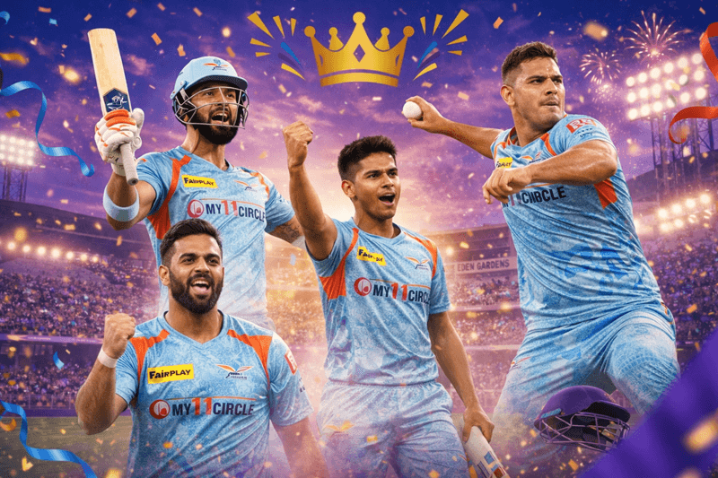 LSG Edge Past KKR in Last-Over Thriller