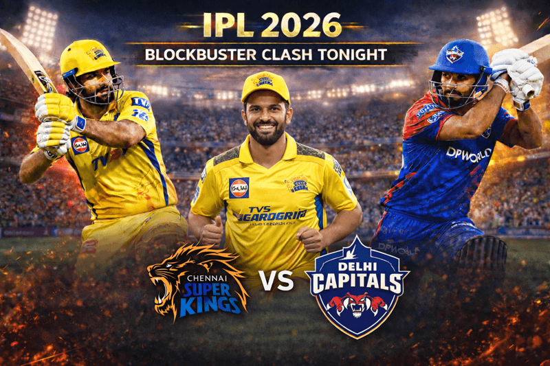 High-Voltage Evening Clash Set to Light Up IPL 2026
