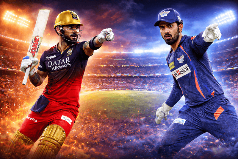 RCB vs LSG: Bengaluru Set for Run-Fest as IPL 2026 Heats Up